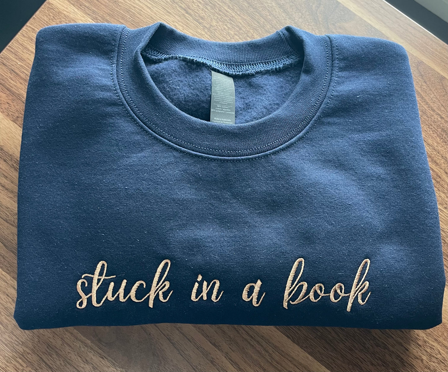 Stuck In A Book Crewneck
